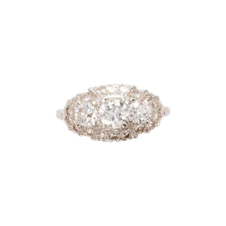Platinum Diamond Ring