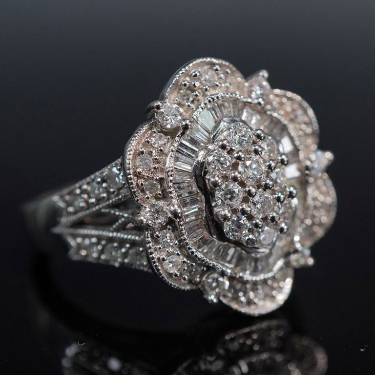 14k Gold Diamond Ring