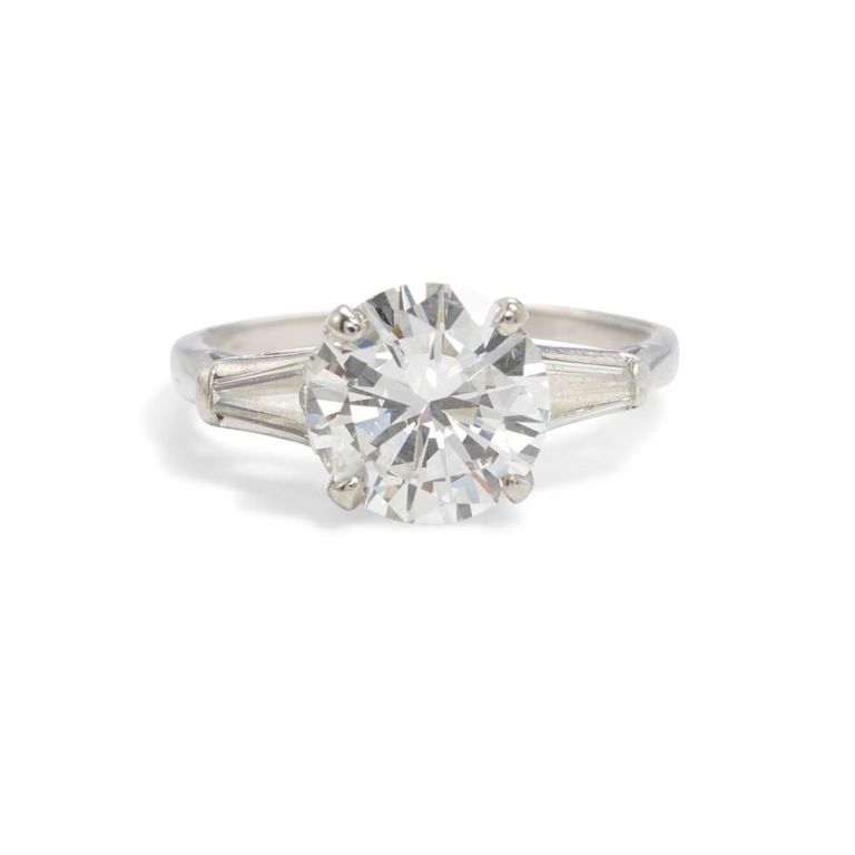 Platinum Diamond Ring
