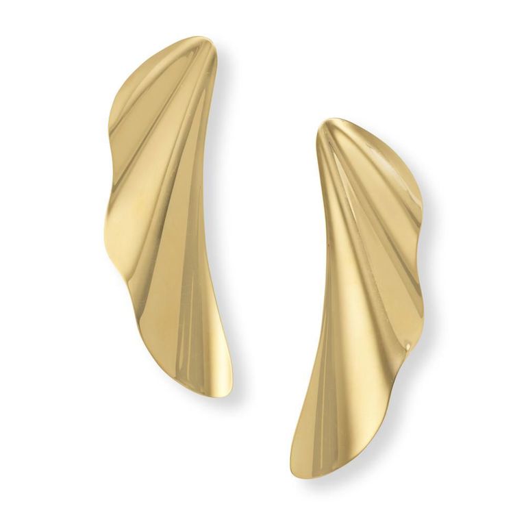 18k Gold High Tide Earrings