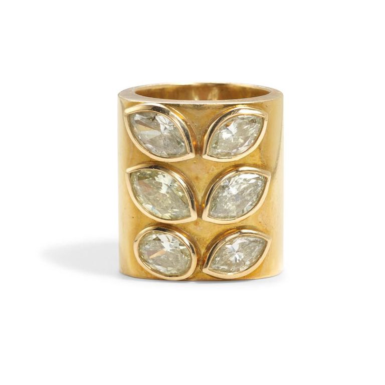 18k Gold Diamond Ring