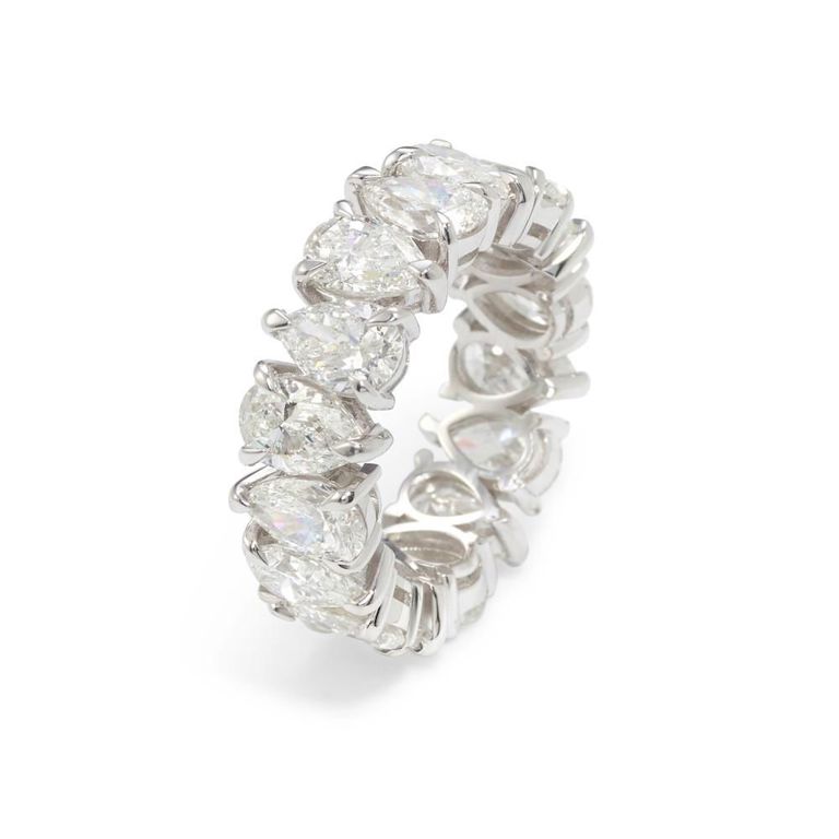 18k White Gold Diamond Eternity Ring