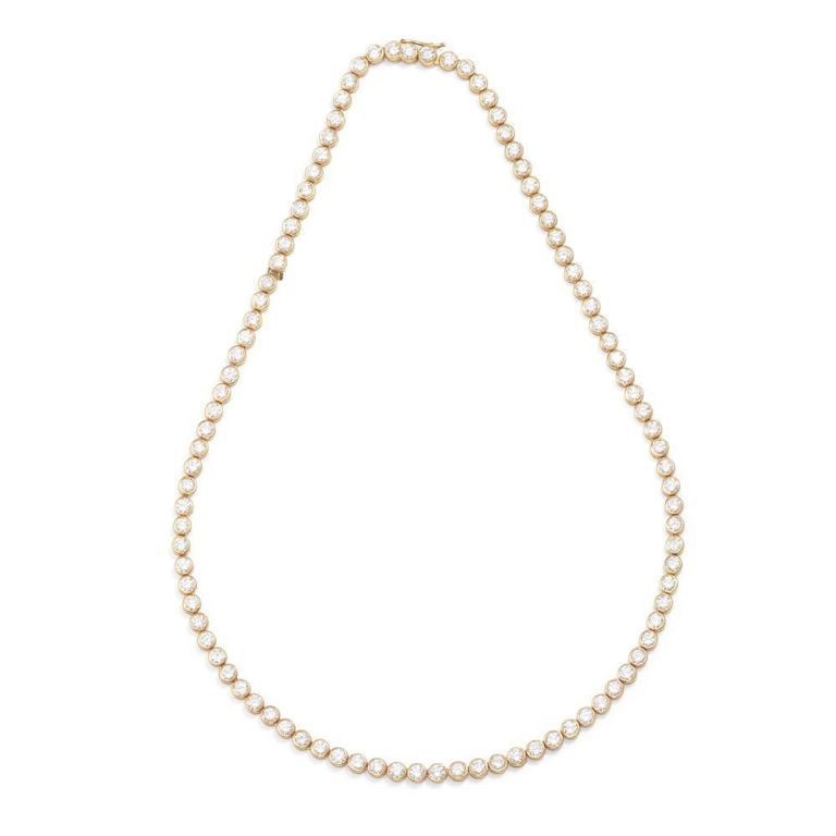 18k Gold Diamond Necklace