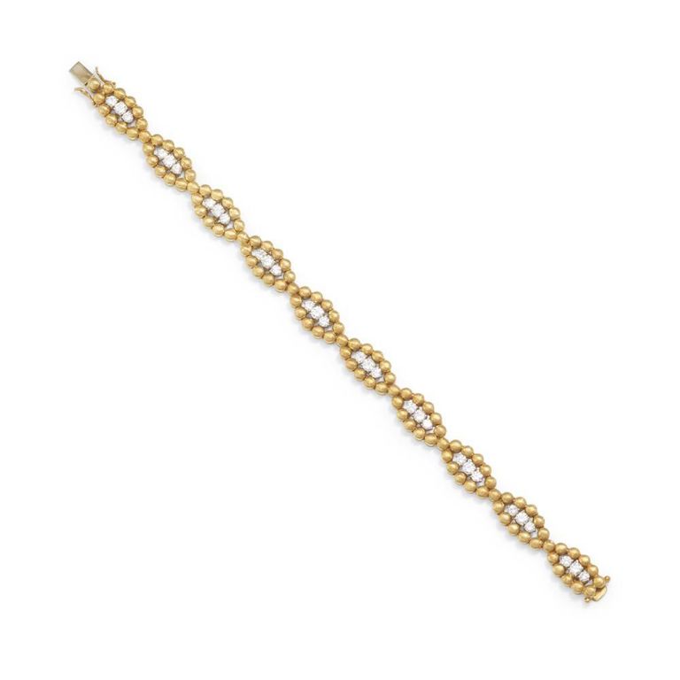 18k Gold Diamond Bracelet
