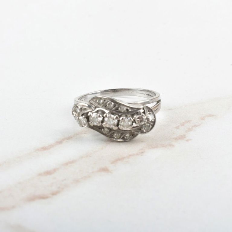 Platinum Diamond Ring