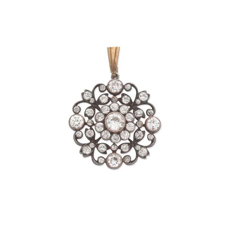 Diamond Pendant/Brooch