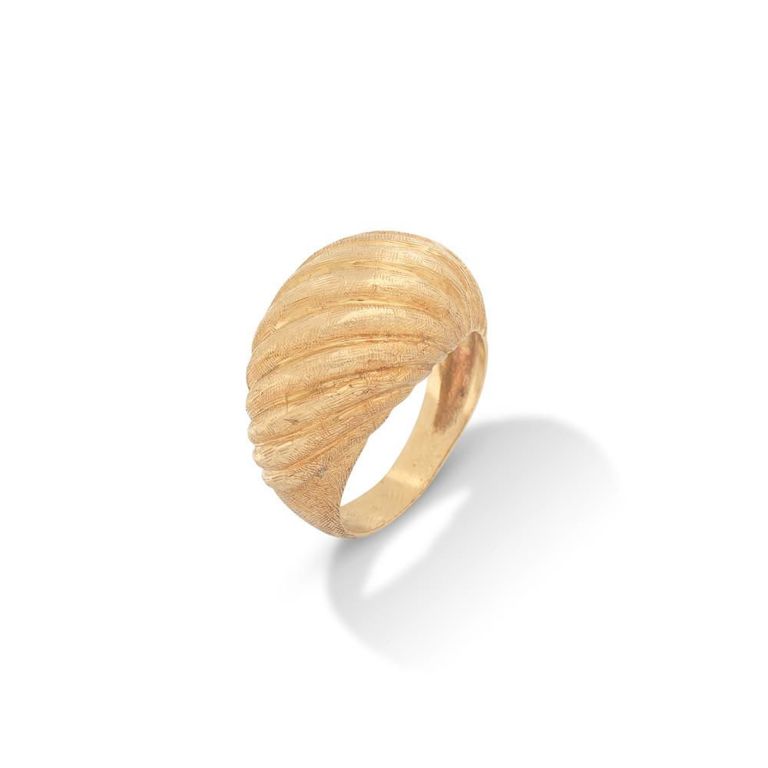 Gold Bombé Ring