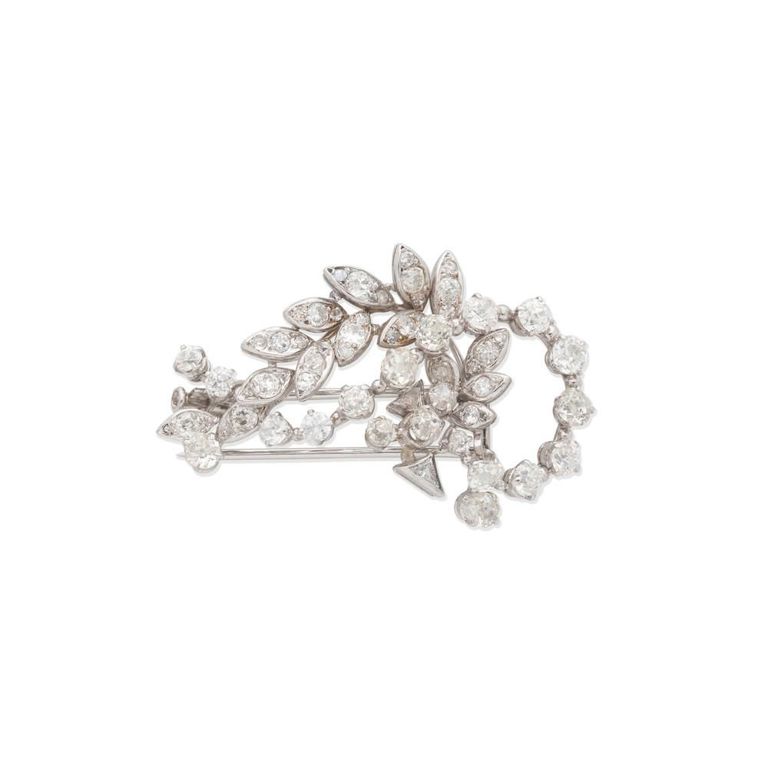 Diamond Brooch