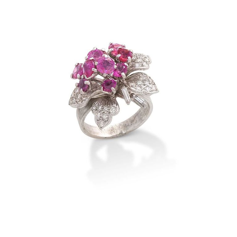 Ruby and Diamond Dress Ring