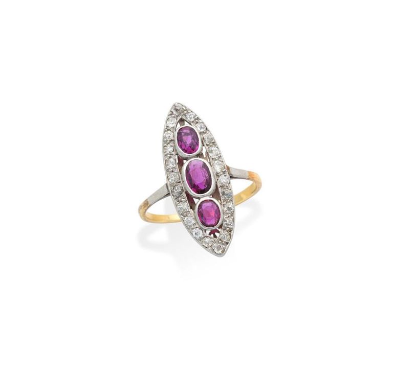 Ruby and Diamond Ring