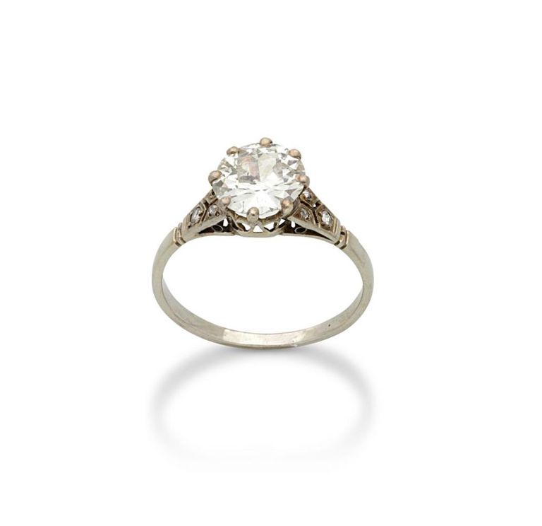 18k Gold Diamond Ring