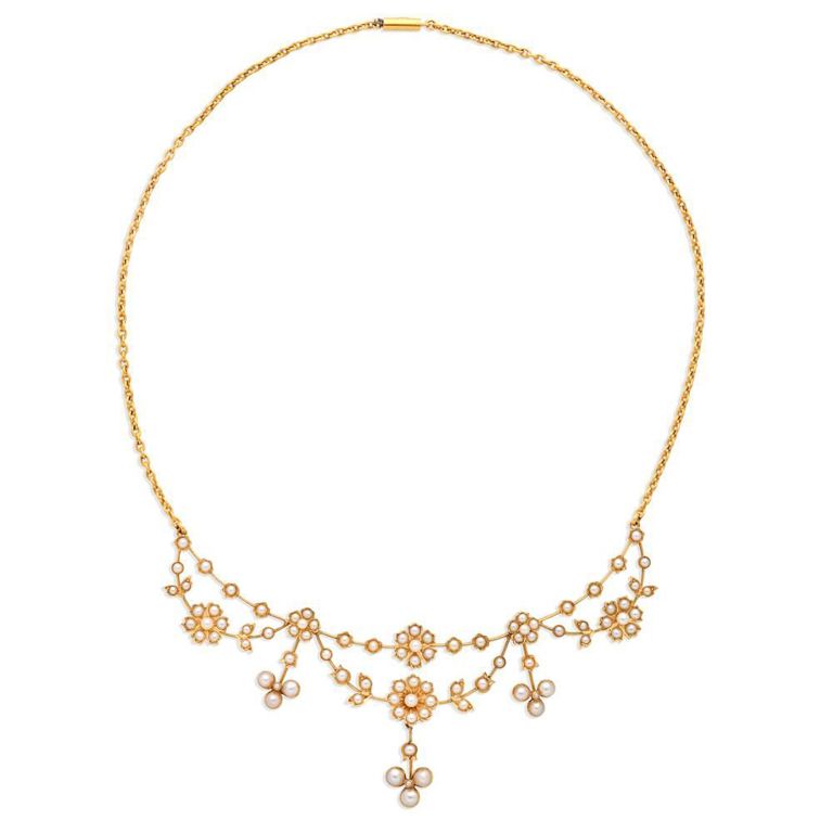 Seed Pearl Necklace