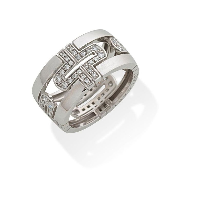 Diamond Parentesi Ring