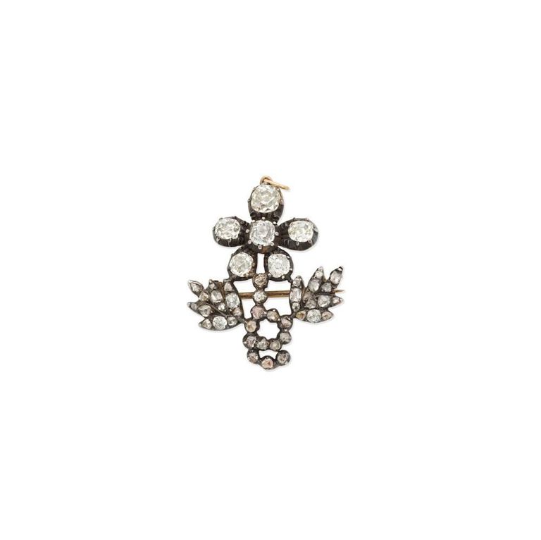 Diamond Brooch/Pendant
