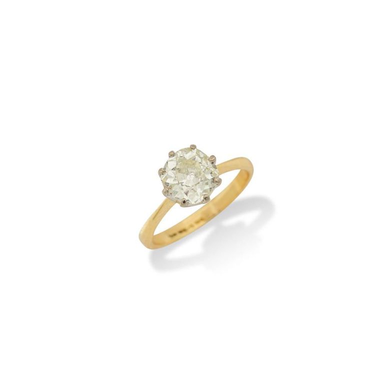 Diamond Single-Stone Ring