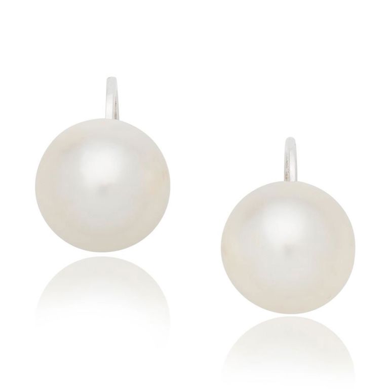 Cultured Pearl Earclips