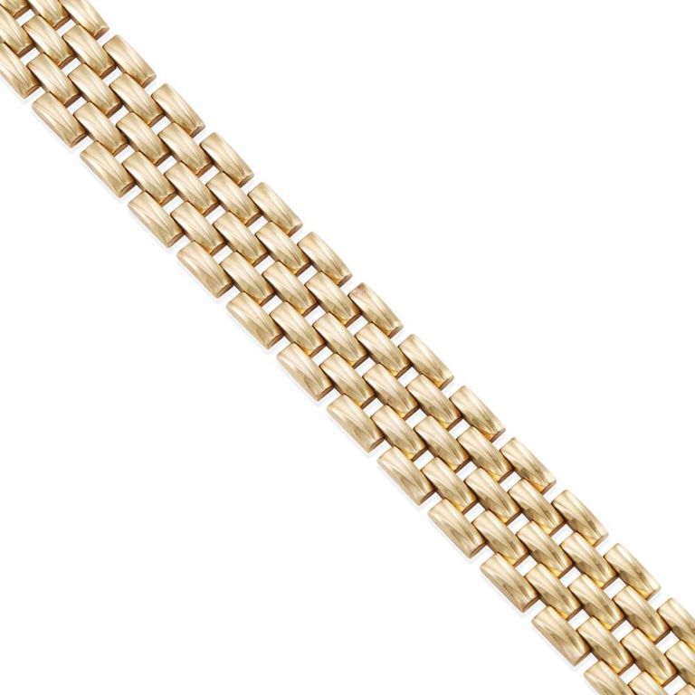 8k Yellow Gold Link Bracelet