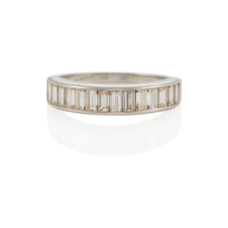 Platinum Diamond Band Ring