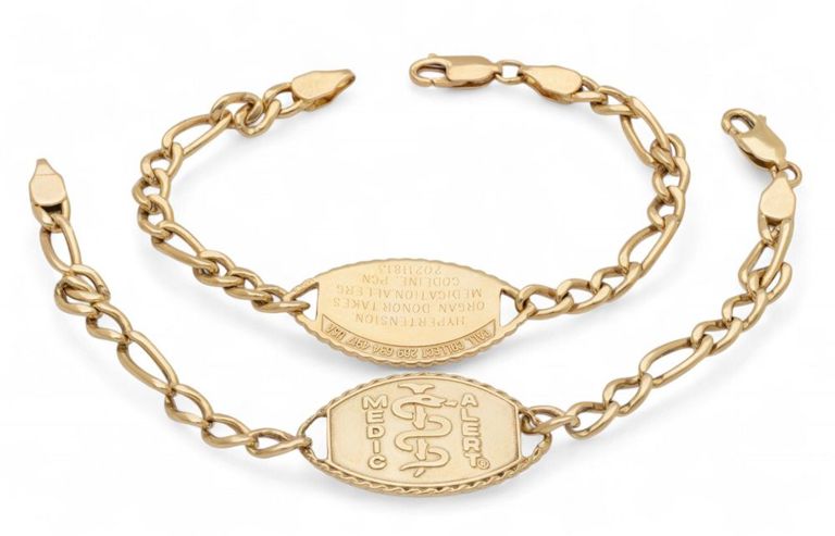 14k Gold Sapphire and Diamond Bracelet