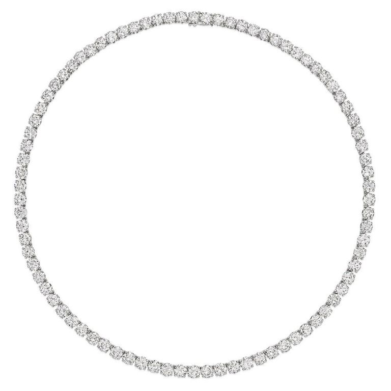 Diamond Line Necklace
