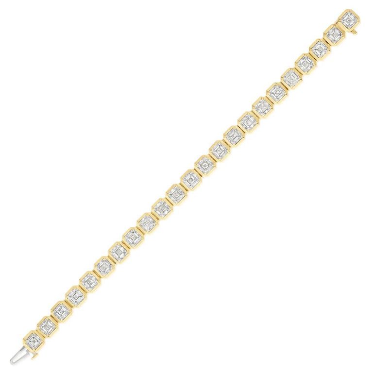 18k Gold Diamond Bracelet