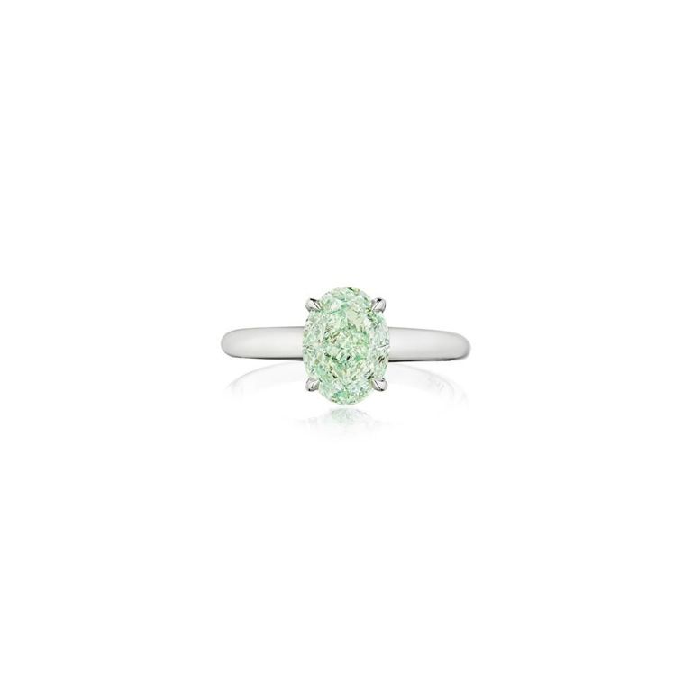 14k White Gold Diamond Ring
