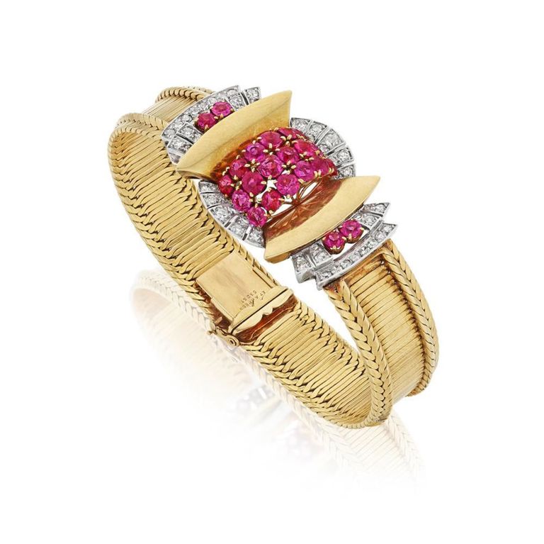 Ruby and Diamond Bracelet