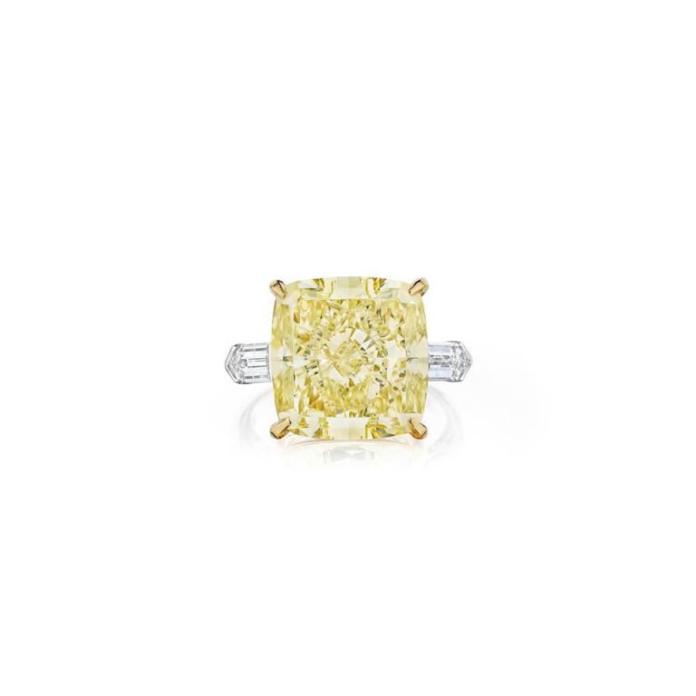 Fancy Yellow Diamond Ring