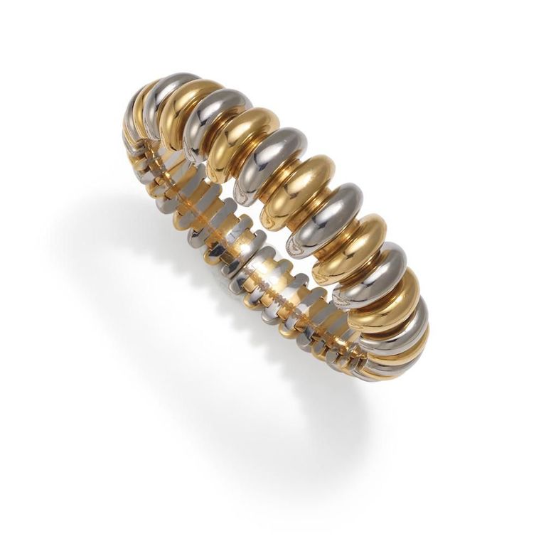 18k Two-Tone Gold "Celtica" Bracelet