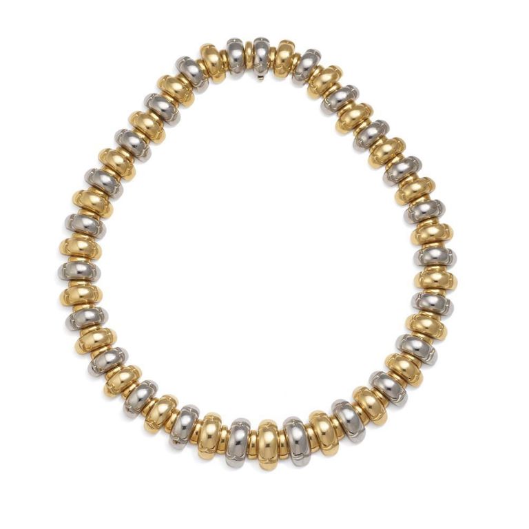 18k Two-Tone Gold "Celtica" Necklace