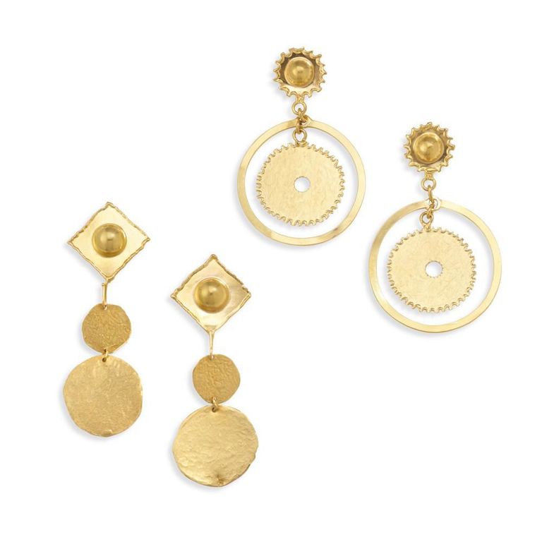 18k Gold Earrings