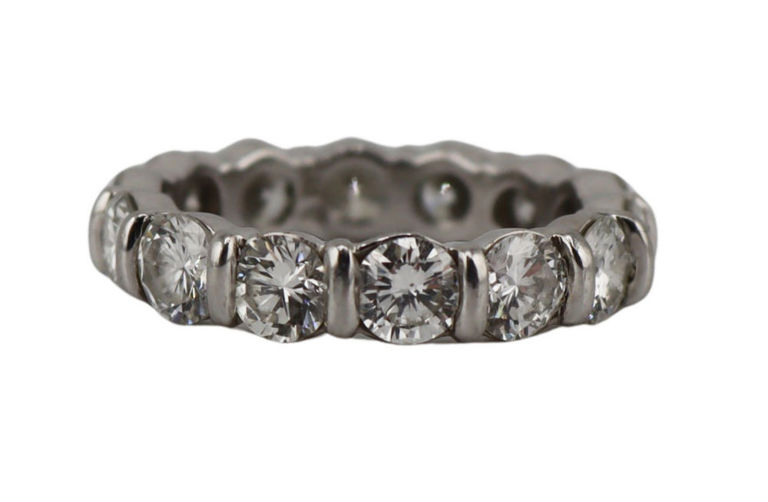 Platinum Diamond Eternity Ring