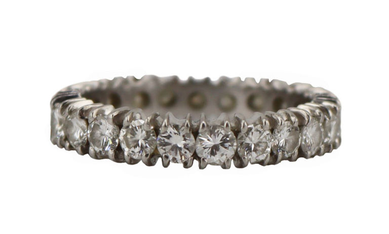 Platinum Diamond Eternity Ring