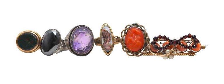 Gold and Silver Jewelry Assortment