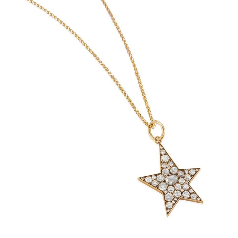 Diamond "Cobblestone Kinsley" Pendant Necklace