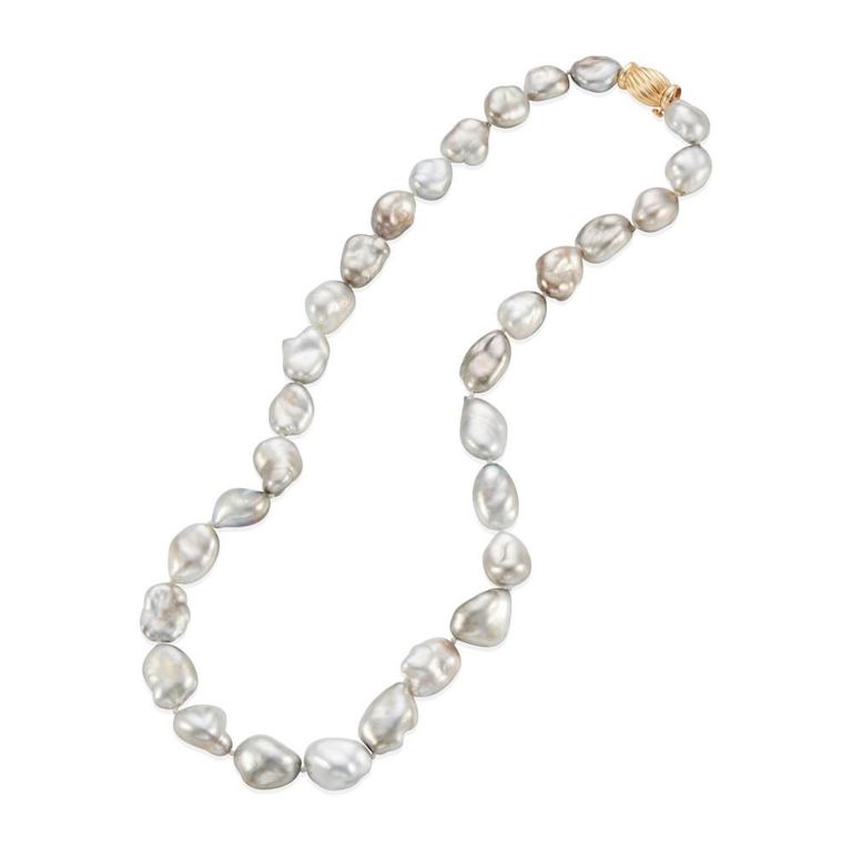 14k Gold Cultured Pearl Strand Necklace