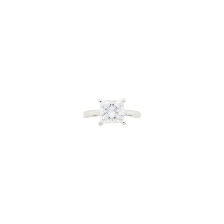 Silver Diamond Ring