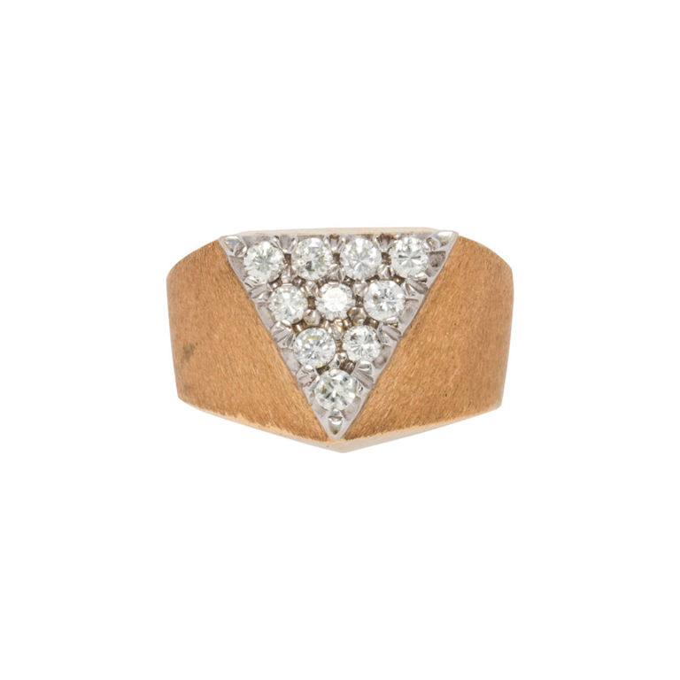 14k Gold Diamond Ring