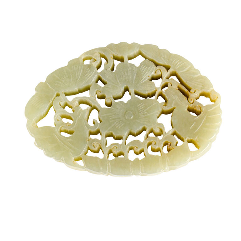 Celadon Jade Phoenix Pendant