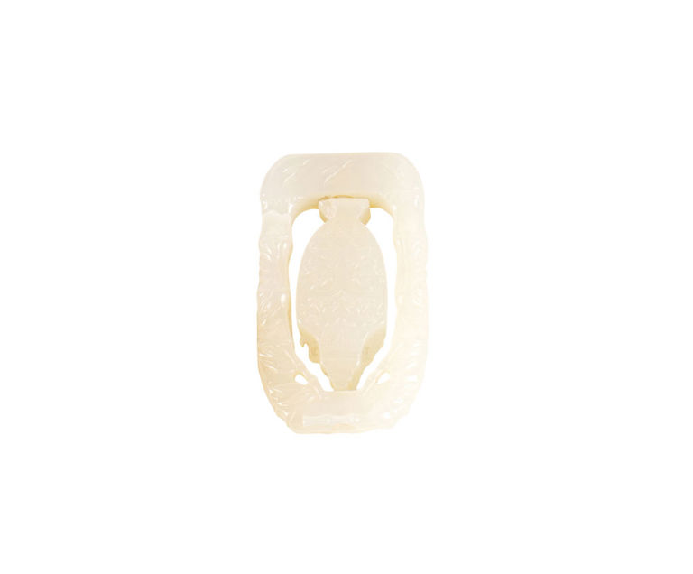 White Jade Revolving Pendant