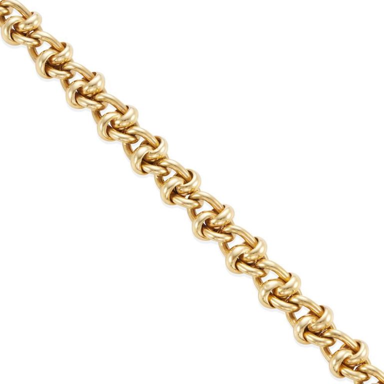 18k Gold Chain Bracelet