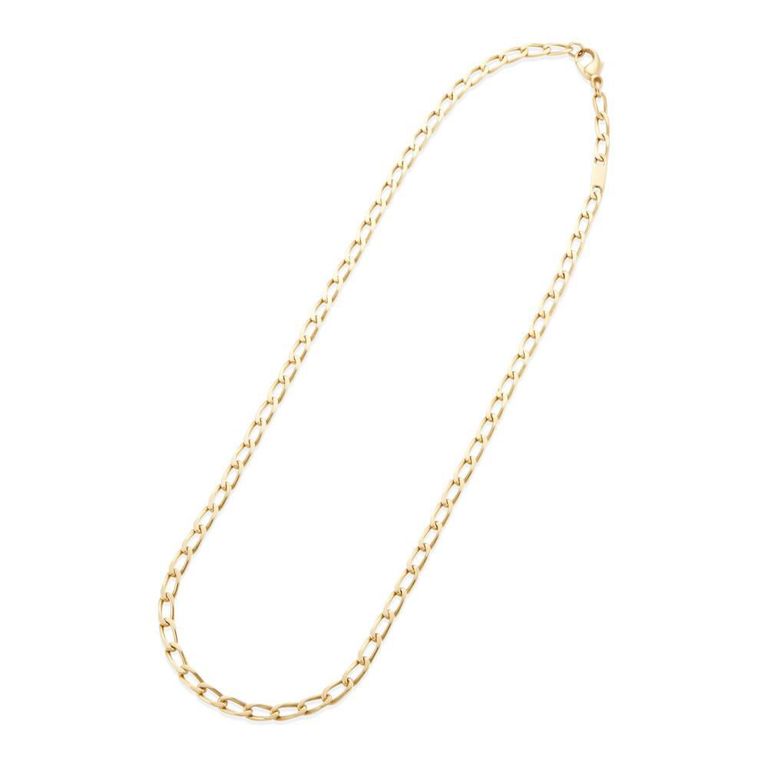 18k Yellow Gold Chain Necklace