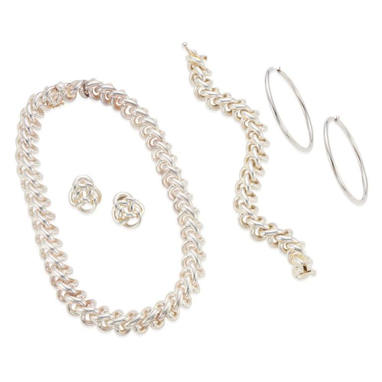 Sterling Silver Jewelry Set