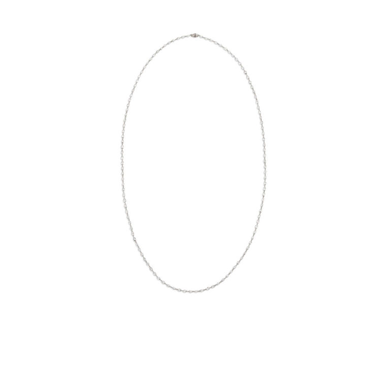 Platinum Diamond Chain Necklace