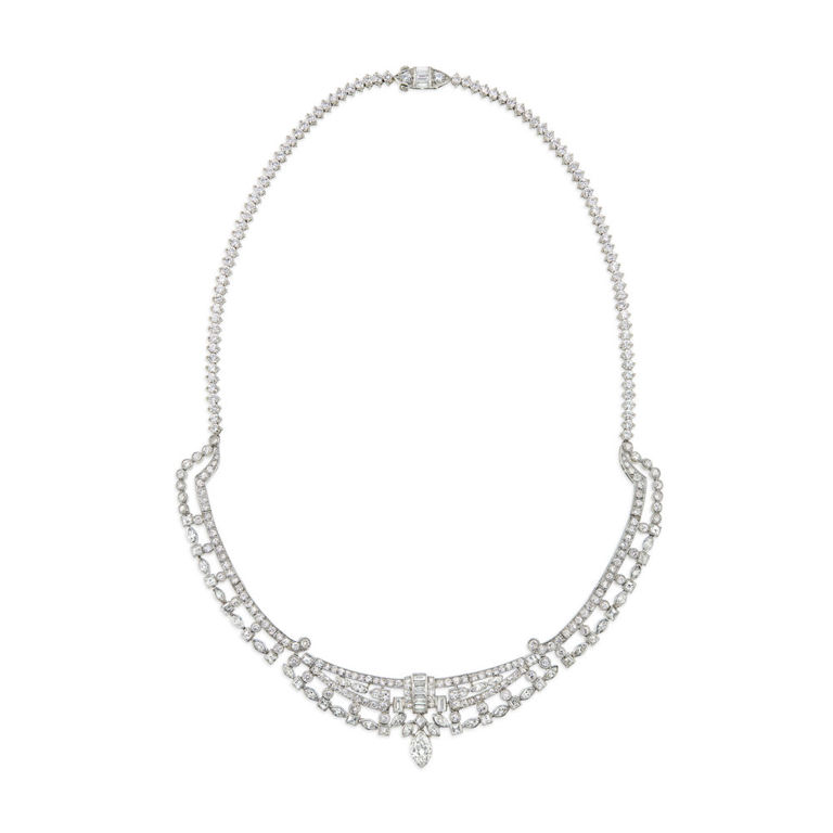 Platinum Diamond Necklace