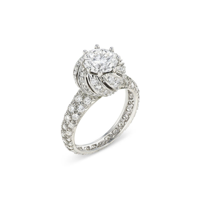 Platinum Diamond Ring