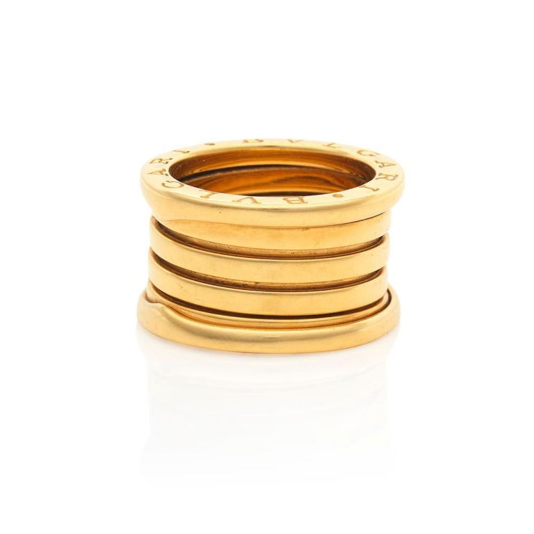 18k Gold "B.Zero 1" Ring