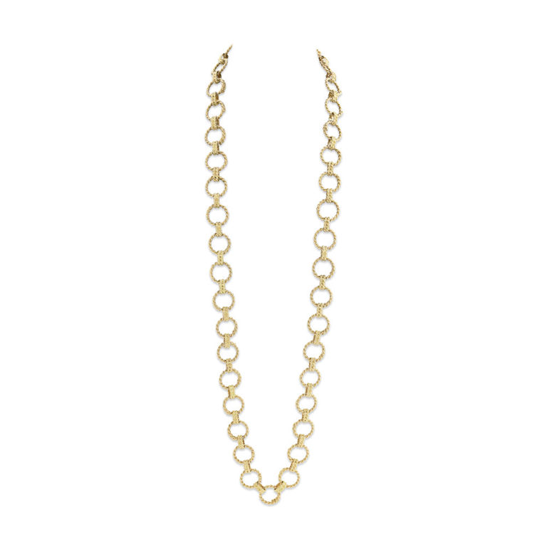 18k Yellow Gold Chain Necklace