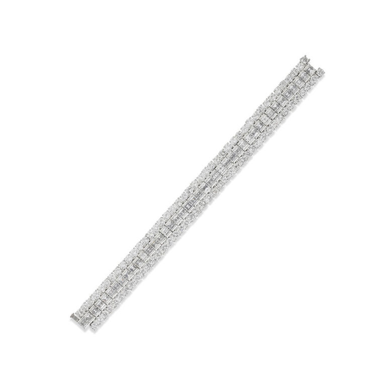 18k White Gold Diamond Bracelet