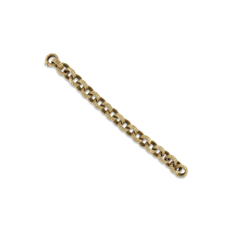 18k Yellow Gold Link Bracelet